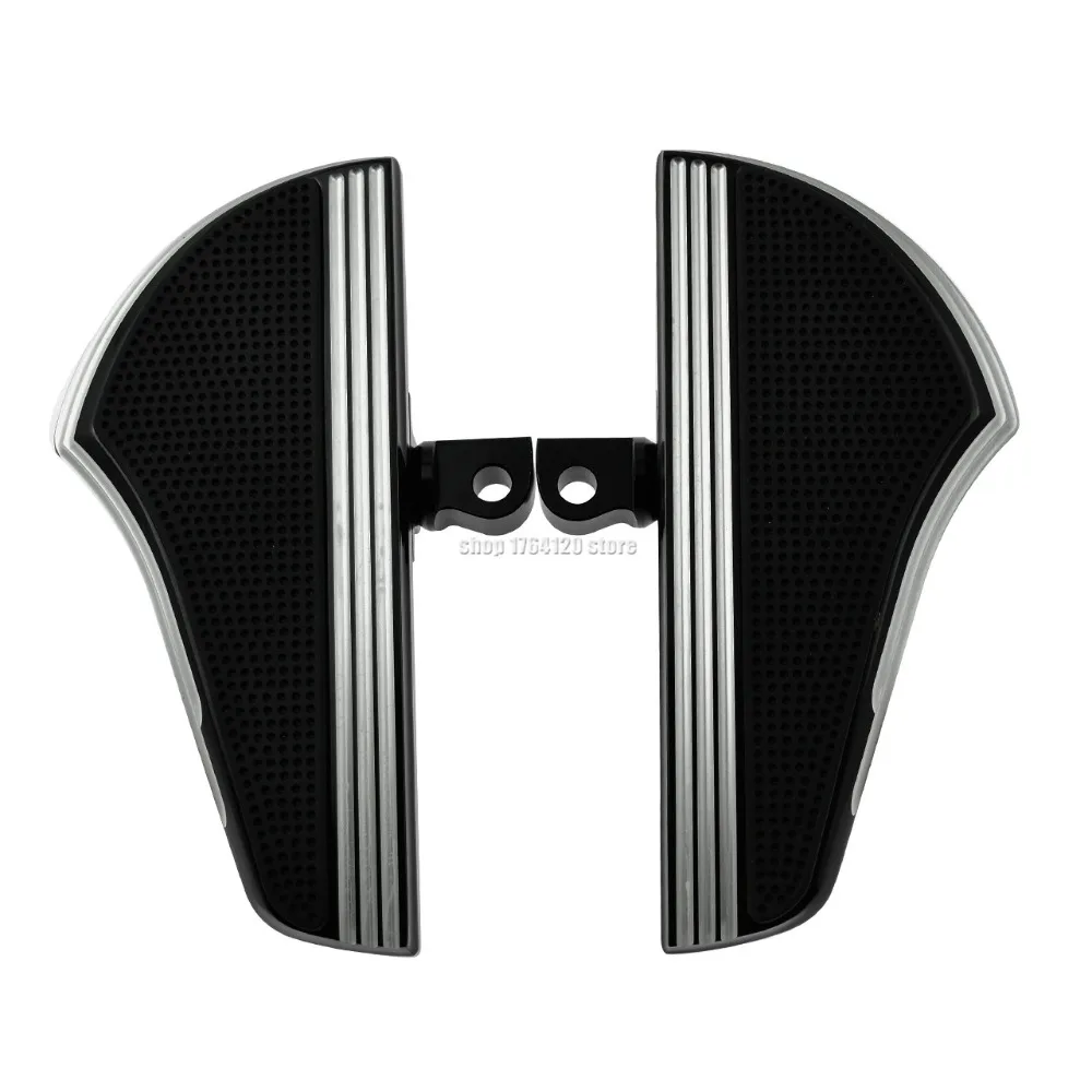 Мотоцикл пассажирский дефианс мужской Крепление-стиль Пассажирские подножки ЧПУ педали черный/хром для Harley Sportster XL Touring Dyna
