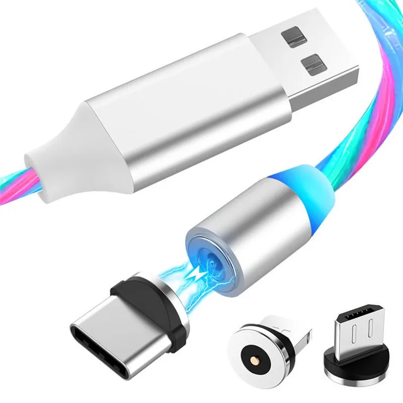 Магнитный течёт светильник светодиодный Micro USB кабель для LETV LeEco Le 2 3X527 S3 X626 X622 Le Max 2X820 Холодный 1 магнит кабели для зарядного устройства