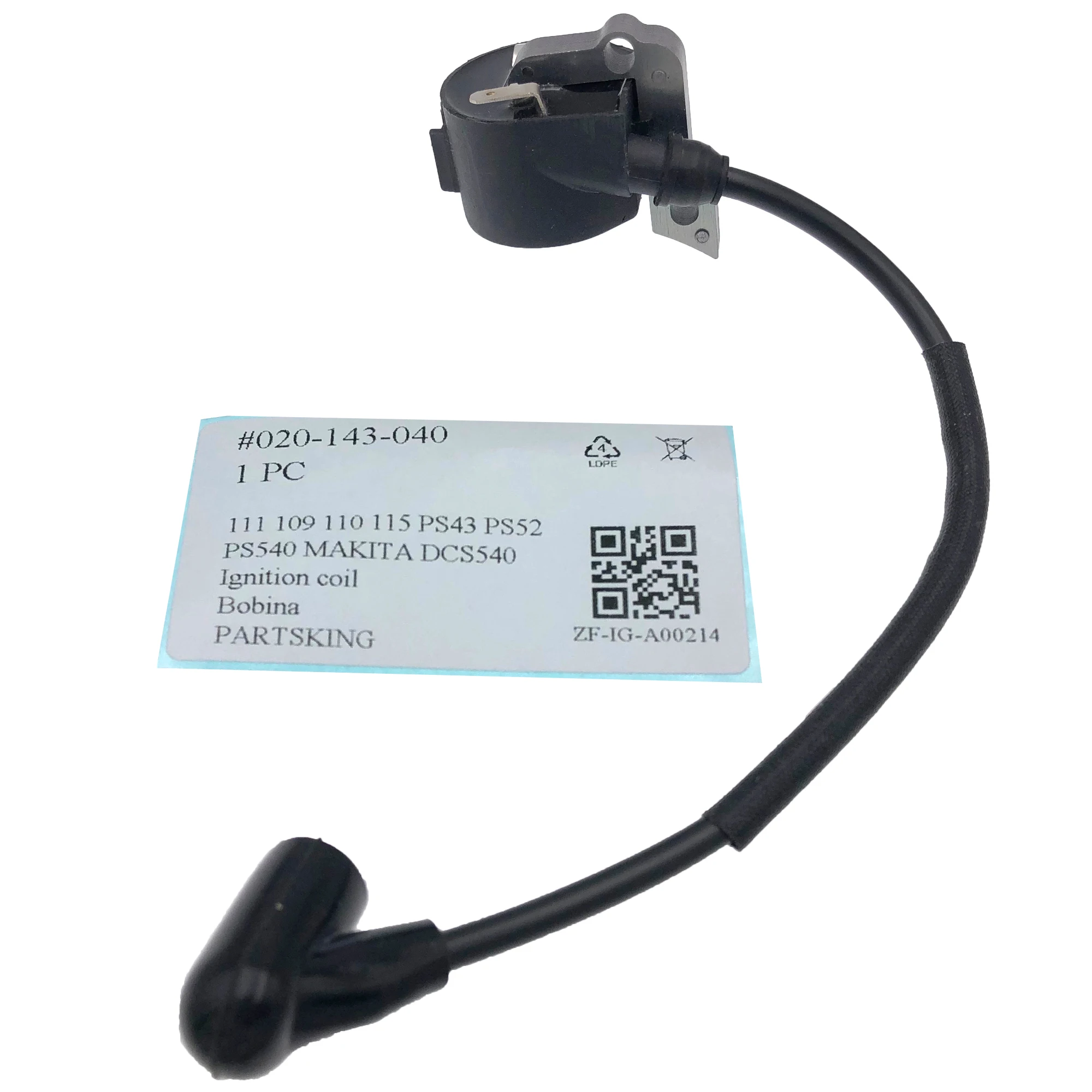 

DOLMAR/MAKITA Chainsaw Ignition Coil 020-143-040 ZF-IG-A00214 replace