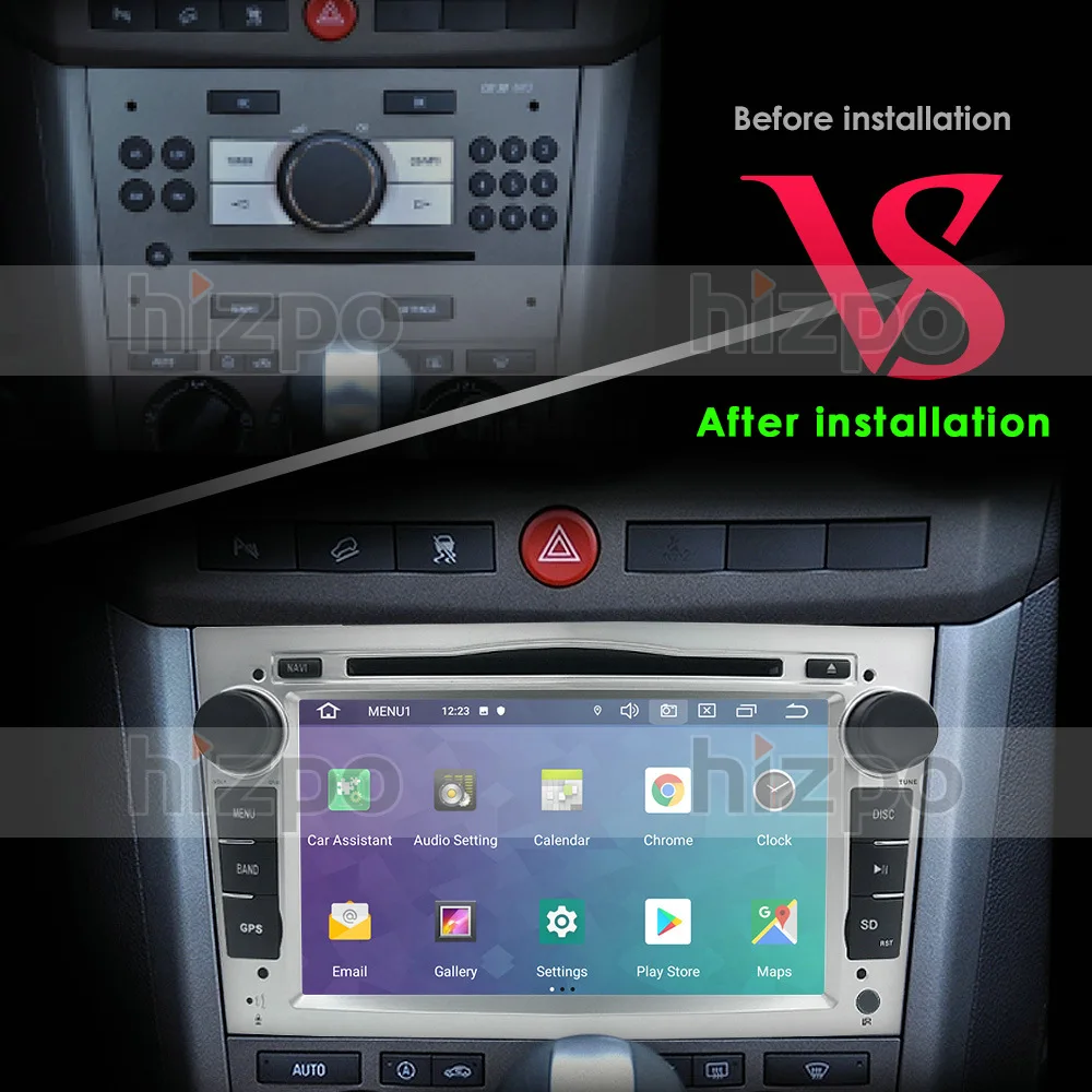 Android 10 2DIN DVD gps для Vauxhall Opel Astra H G J Vectra Antara Zafira Corsa мультимедийный экран автомобиля Радио стерео аудио 4GWIFI