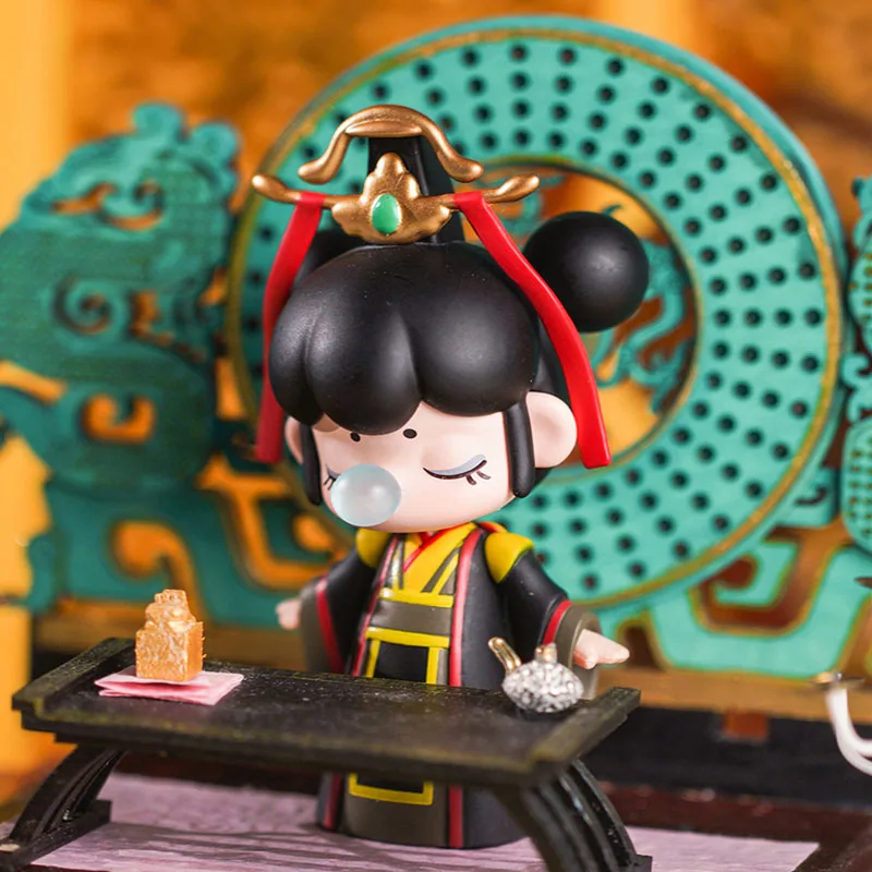 Новое поступление старинная экшн фигурка Robotime модель шторка игрушки для