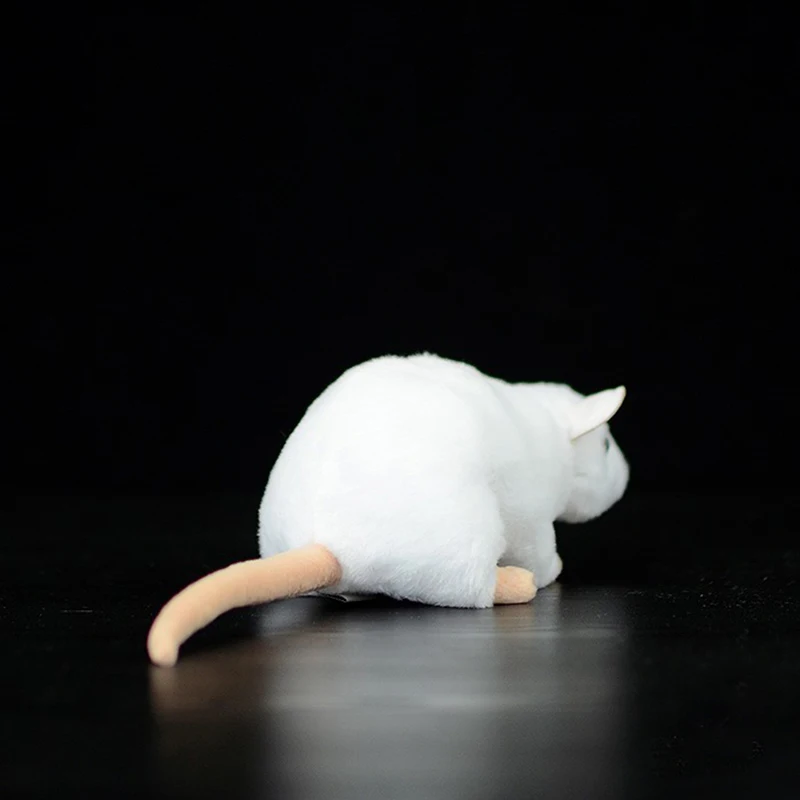 17 Длинная реальная жизнь маленькая белая плюшевая игрушка в виде мыши реалистичные серые мыши мягкие животные игрушки Реалистичная игрушечная крыса подарки для детская игрушка «любимчик»