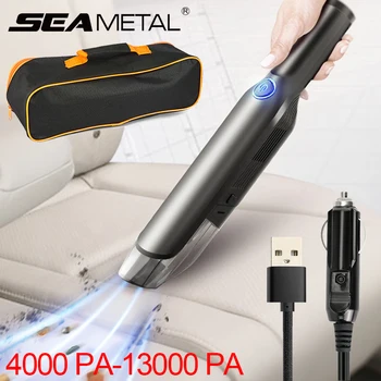 

12V 13000PA Car Vacuum Cleaner Strong Suction Cordless Auto Vacuum Cleaner For Home Car Interior Wireless 5000PA Vacuum-Cleaner