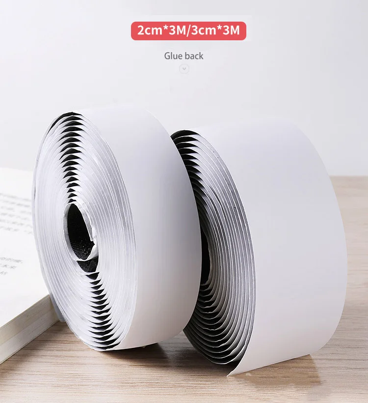 Double sided Velcro Velcro strong screen adhesive tape fastener mother paste self adhesive Curtain tape