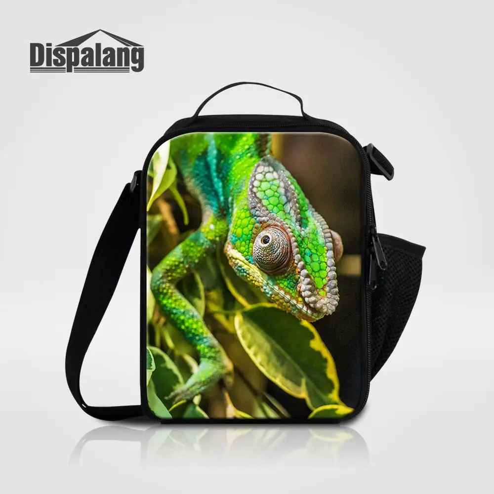 Lunch Bag10 Модная сумка-мессенджер для еды для мальчиков, Термосумки для обеда с объемным животным принтом, переносная сумка-холодильник для пикника, для женщин и мужчин, маленькая сумка Termica - Цвет: Lunch Bag10