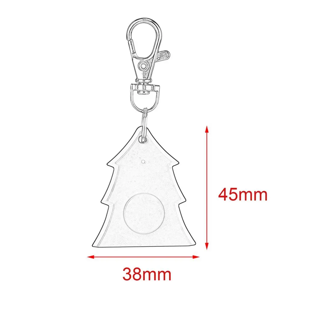 Smart Tag Activity Tracker Wireless Bluetooth 4.0 Wallet Key Keychain Finder GPS Locator Anti Lost Alarm System Christmas tree