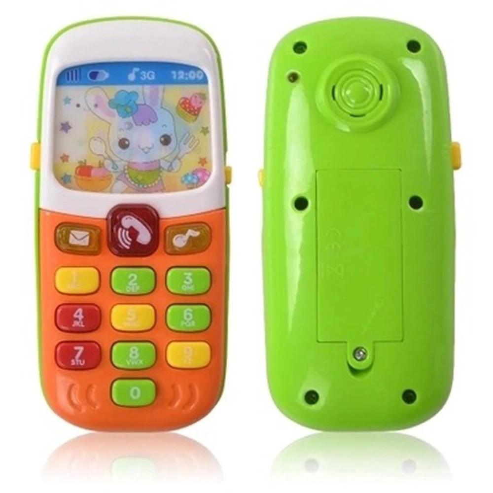 Детский телефон электронная игрушка детский мобильный телефон музыка Детский сотовый телефон МОДЕЛИРОВАНИЕ телефон обучающая игрушка