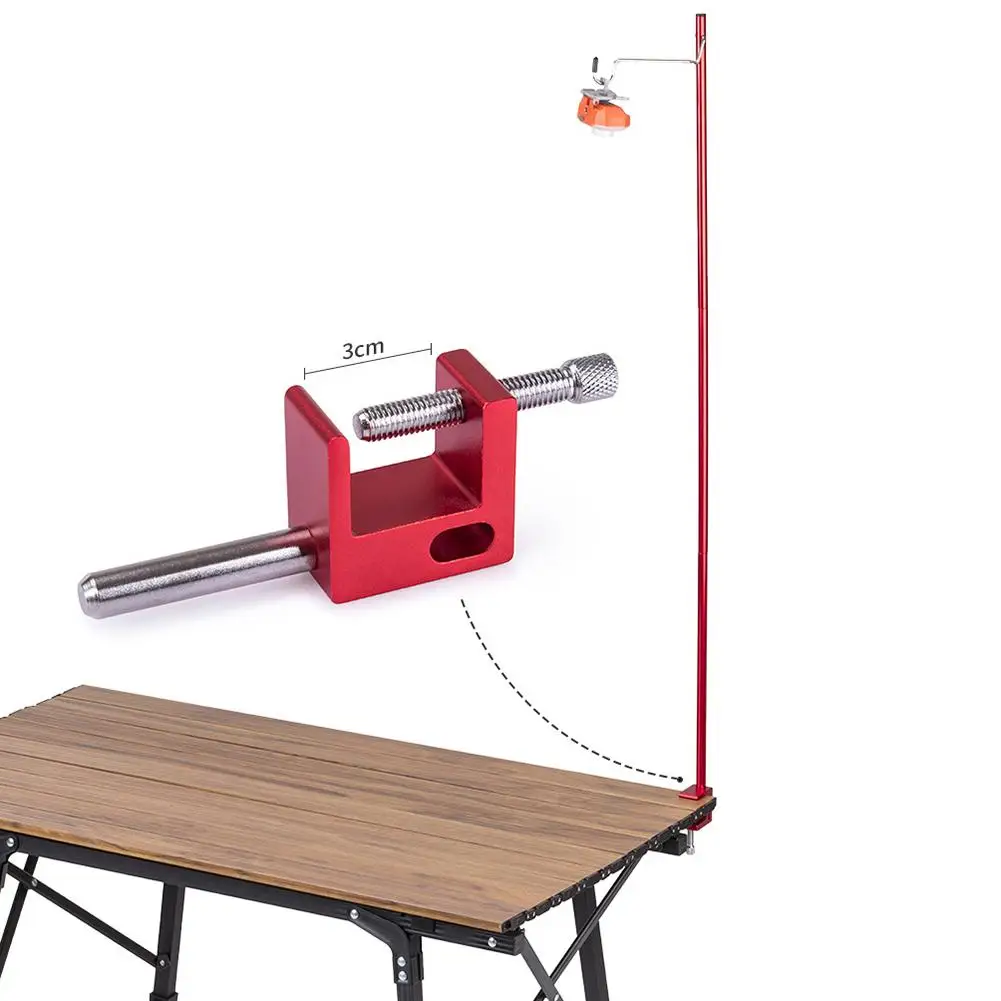 Comprar 96,5x14,4x4 cm Barra de tienda telescópica Tarp conjunto de varillas de luz de aluminio ajustables para carpas postes de toldo camping de senderismo