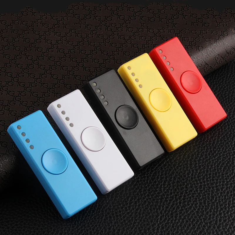 Светодиодный ручной Спиннер электронные зажигалки для сигарет беспламенный