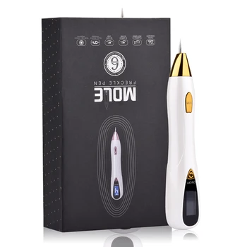

9 Levels Plasma LCD Pen Skin Tag Mole Freckle Removal Wart Sweep Black Spot Cleaner Wart Tattoo Needle Laser Skin Care Tool