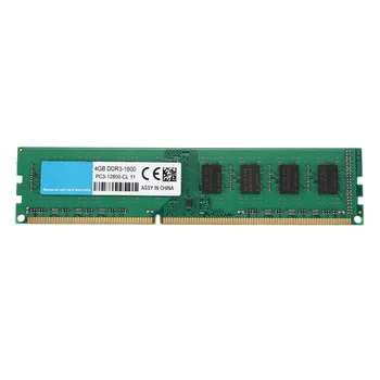 

Desktop DDR3 DIMM 4GB 1600Mhz Memory RAM PC3-12800 AMD Dedicated Memory Double Sided Particle 1.5V 240Pin Memory Unbuffered Non-