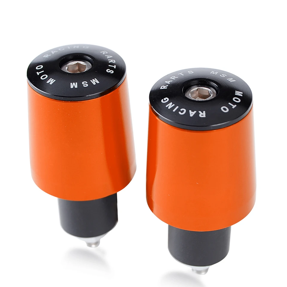 2 Stück CNC Aluminium Lenkerenden 7/8 Für KTM Duke & Adventure Modelle