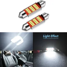 2 шт. C5W Led Canbus 36 мм гирлянда светодиодная лампа без ошибок лампа для Ford Focus 2 3 1 mk2 mk3 Fiesta Mondeo mk4 mk5 светодиодные внутренние фонари