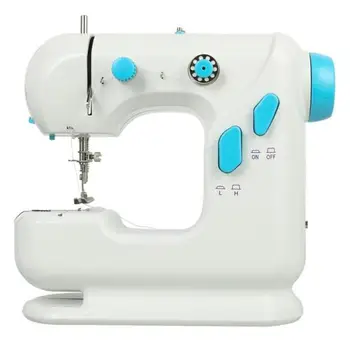 

Multifunction Electric Sewing Machine Automatic Winding Low Noise Sewing Device Dual-thread Desktop Sewing Tool