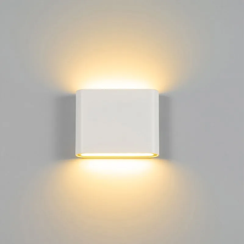 Водонепроницаемый светодиодный наружный настенный светильник 6 Вт 12 Вт Светодиодный светильник для лестниц IP65 коридор прикроватный бра, настенные светильники для дома