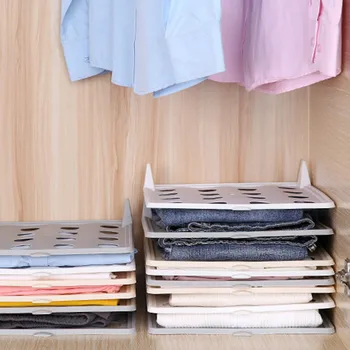 

5/10pcs Lazy Folding Clothes Organizer Shirt Organizer Shirt Folder Board Clothing Dividers Stackable Folding Board Organization