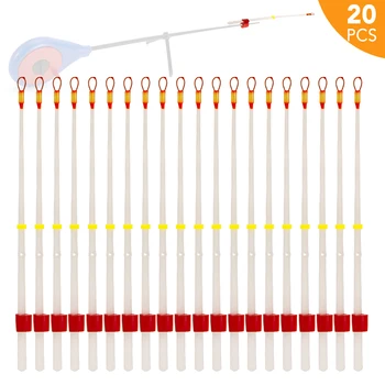 

20pcs Ice Fishing Pole Tip Winter Fishing Line Sheet Fishing Tool Accessories Fishing Tip Winter Ice Fishing Rods Top Section