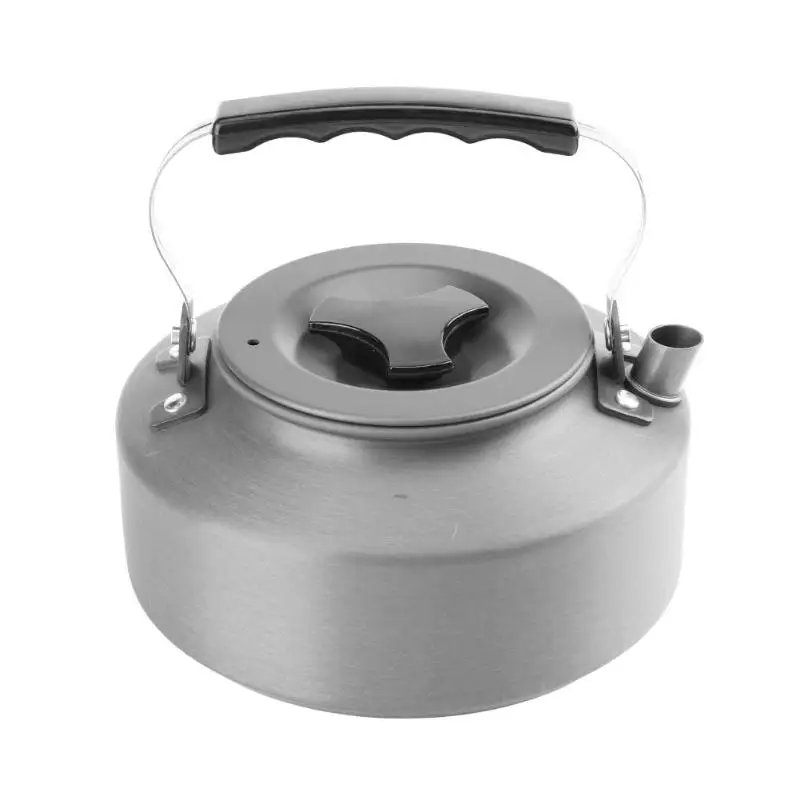 1.1L Aluminum Alloy Portable Ultra-light Teapot Outdoor Camping Survival Water Kettle