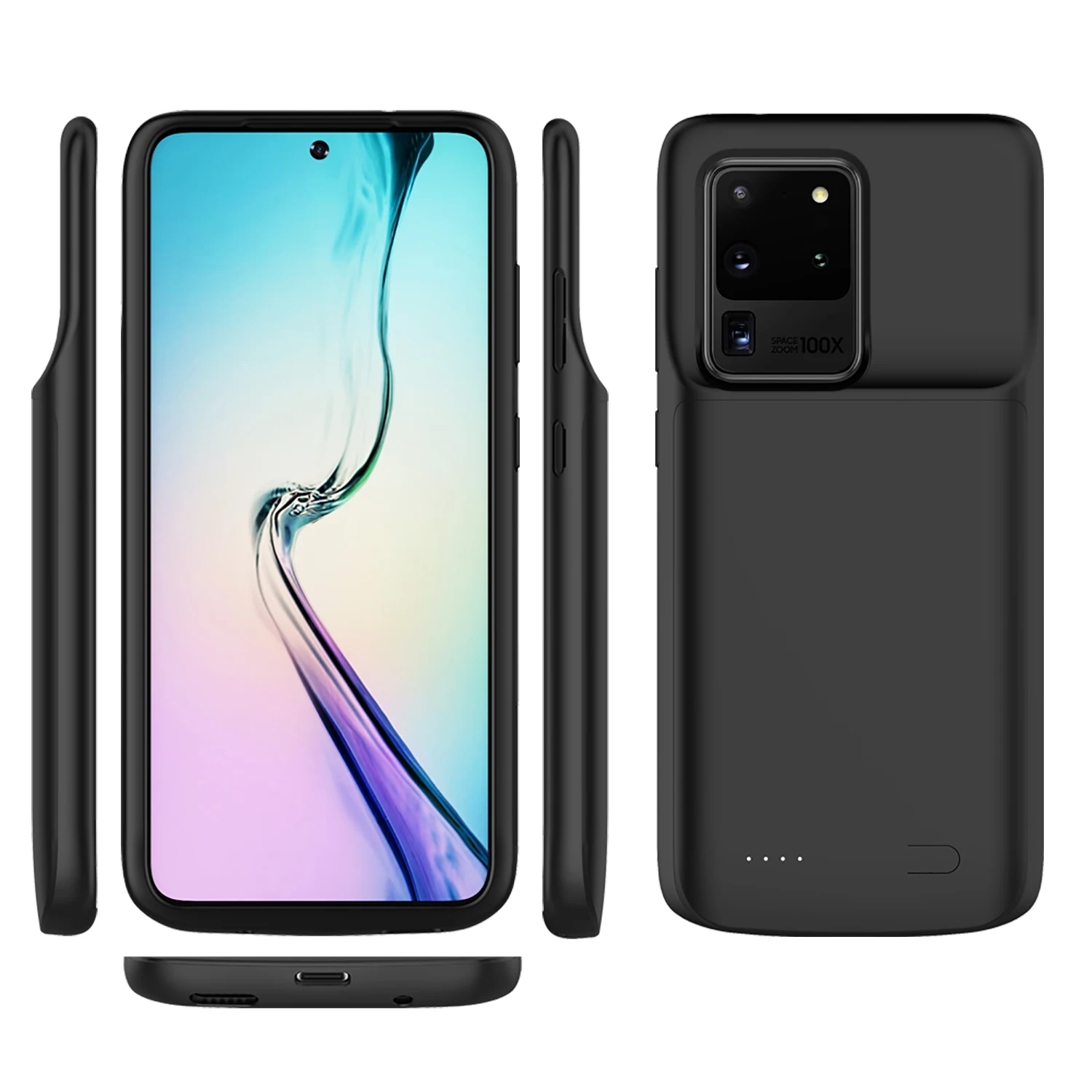 

Battery Charger Case For Samsung Galaxy S20 Ultra 6000mAh External Power Bank Charging Cover For Samsung S20 Plus Battery Case