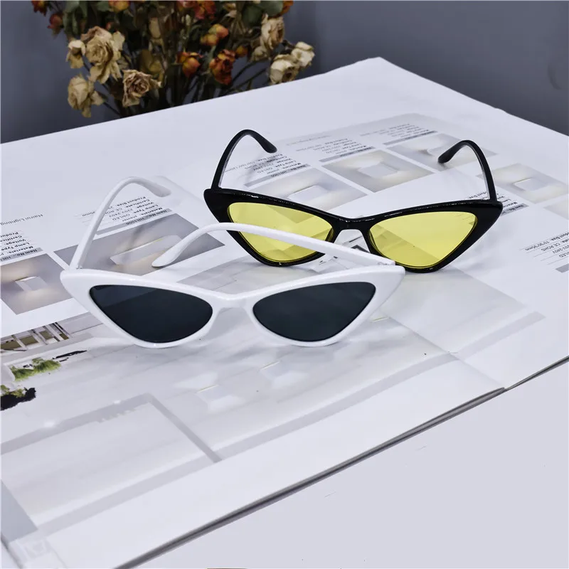 2022 Women's Cat Eye Fashion New Sunglasses Vintage Personality Desig Zebra Pattern Gray Shade Sun Glasses Latest Popular UV400 rectangle sunglasses