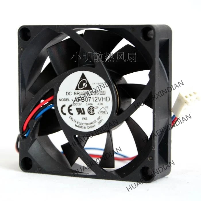

Original NEW AFB0712VHD 7020 12V 0.4A 3 wires Motor protection cooling Fan
