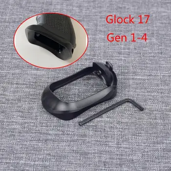 

CNC Aluminum Tactical Glock PRO Plus Magwell Grip Adapter for Glock 17 22 24 31 34 35 37 Gen 1-4 Base Pad Hunting Caza