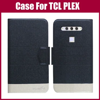 

Hot Sale! TCL PLEX Case 5 Colors Flip Ultra-thin Fashion Leather Phone Protective Cover For TCL PLEX Case Fundas