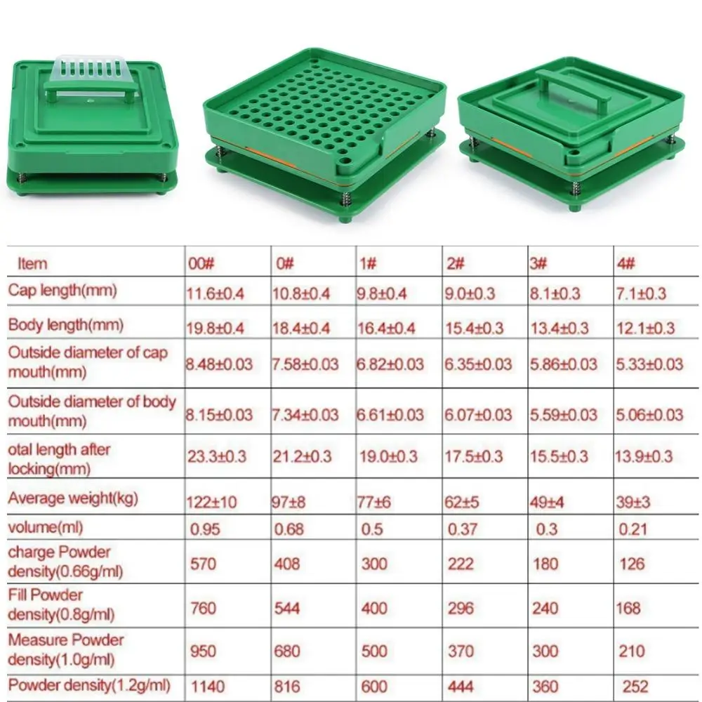 64 отверстия 100 отверстия Пластиковая Капсула-наполнитель машина для наполнения размера 00# Размер 0# ручная Капсульная пудра для домашнего использования горячая распродажа
