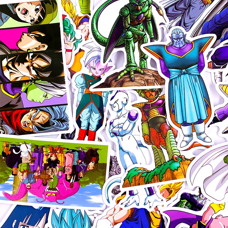 35 шт. японский Классический Дракон наклейка в виде шара Супер Saiyan Goku для гитары скейтборд DIY украшение дома багаж ноутбук