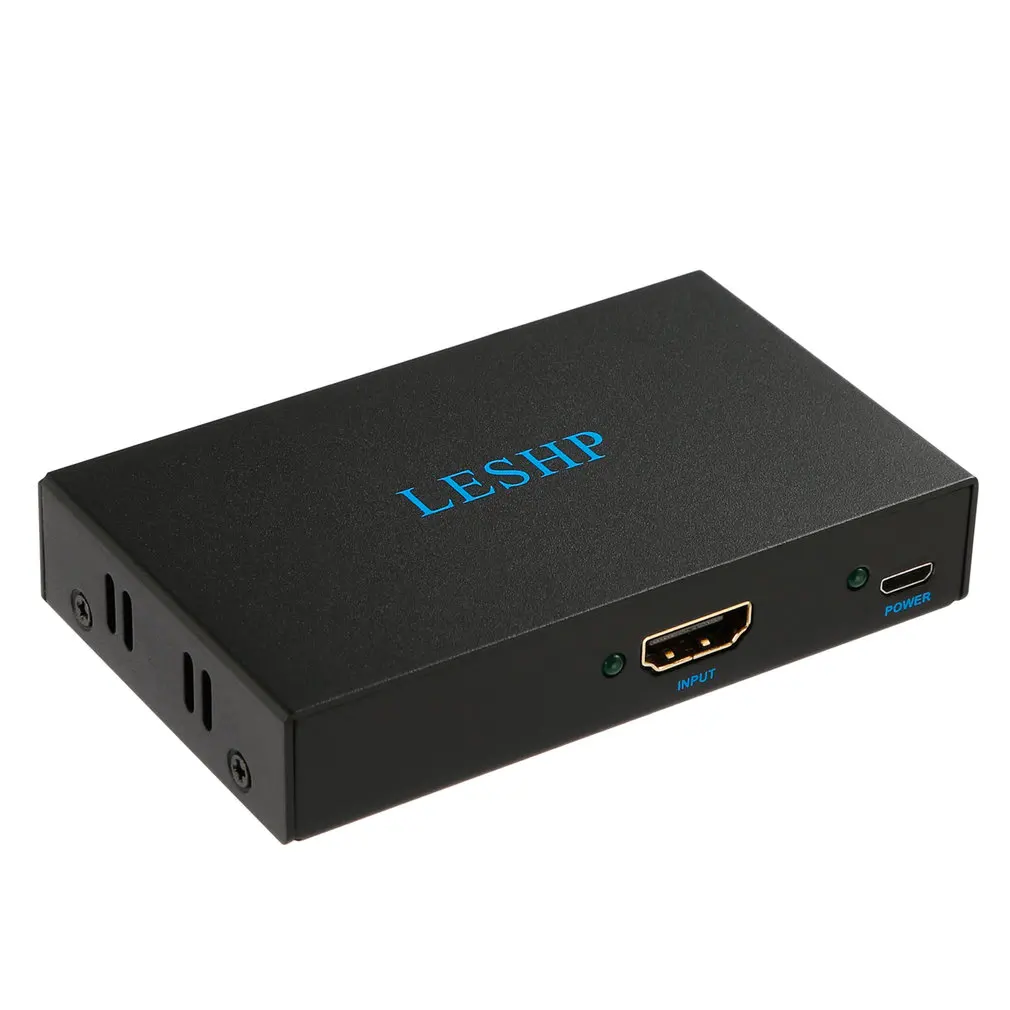 LESHP черный порт подключи и работай с низким энергопотреблением 4K HDMI коммутатор 1 в