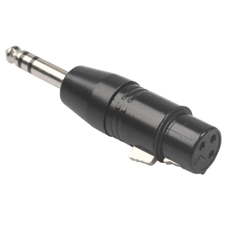 Женский/мужской 3 контактный XLR для штекера 1/4 дюйма 6 35 мм стерео разъем аудио