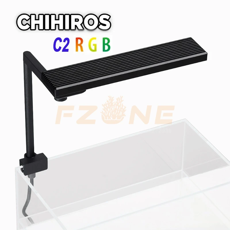 Chihiros New C2 RGB Series Plant Grow LED Light Mini Nano Clip Aquarium Fish Tank Blue Tooth Sunrise Sunset C2 RGB Lamp