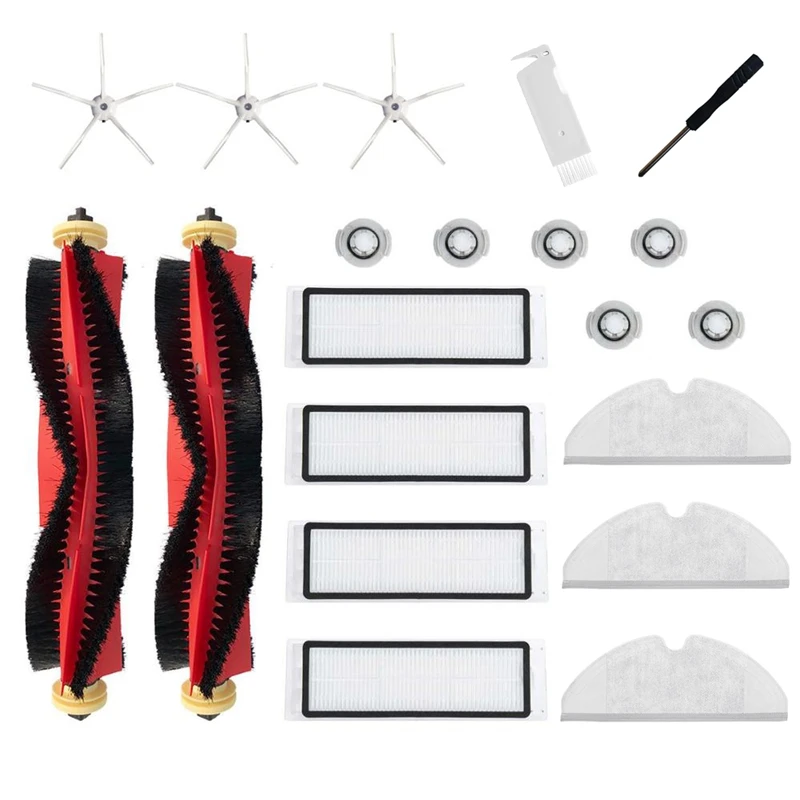 Replacement Mop Cloths Main Brush HEPA Filter for Xiaomi Roborock S5