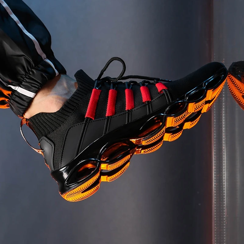 Casual-Shoes Jogging-Shoes Man Sneakers Sport Breathable Mens for Mesh Zapatos-De-Hombre
