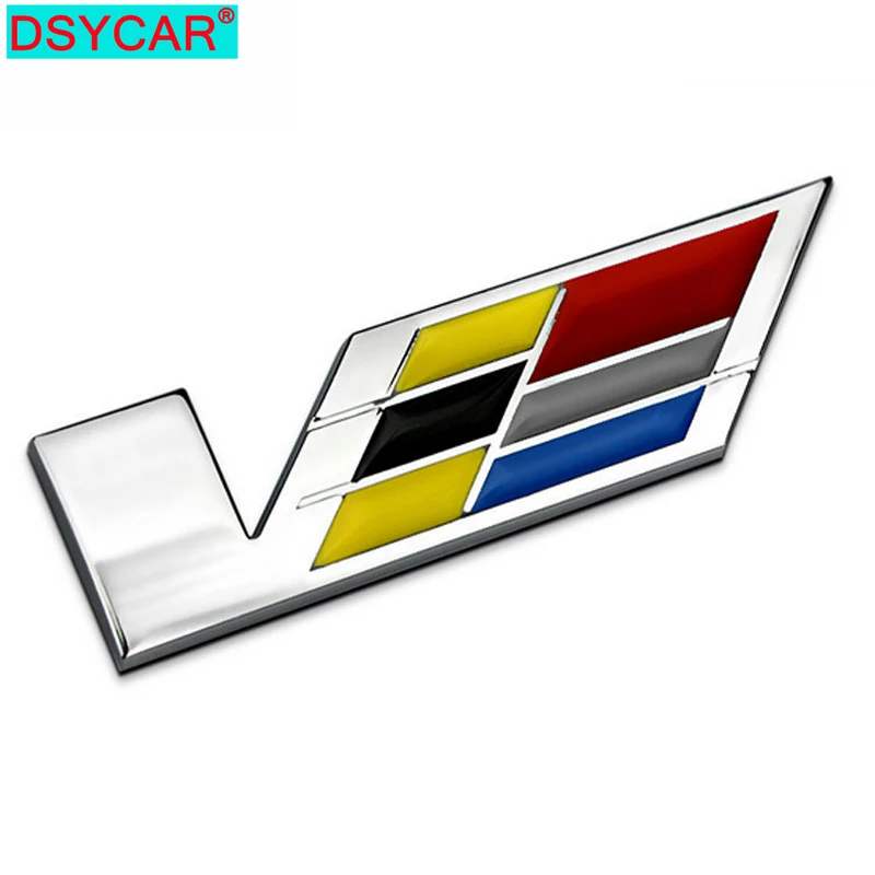 

DSYCAR 3D Metal CTS Nuclear-powered WTF Car sticker Logo Emblem Badge Decals Car Styling DIY Decoration Accessories for Cadillac