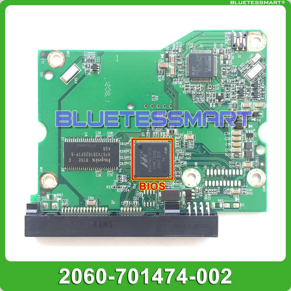 Placa Lógica para Hdd Pcb 2060701474002 Reparo de Disco Rígido wd 3.5 Sata Recuperação de Dados