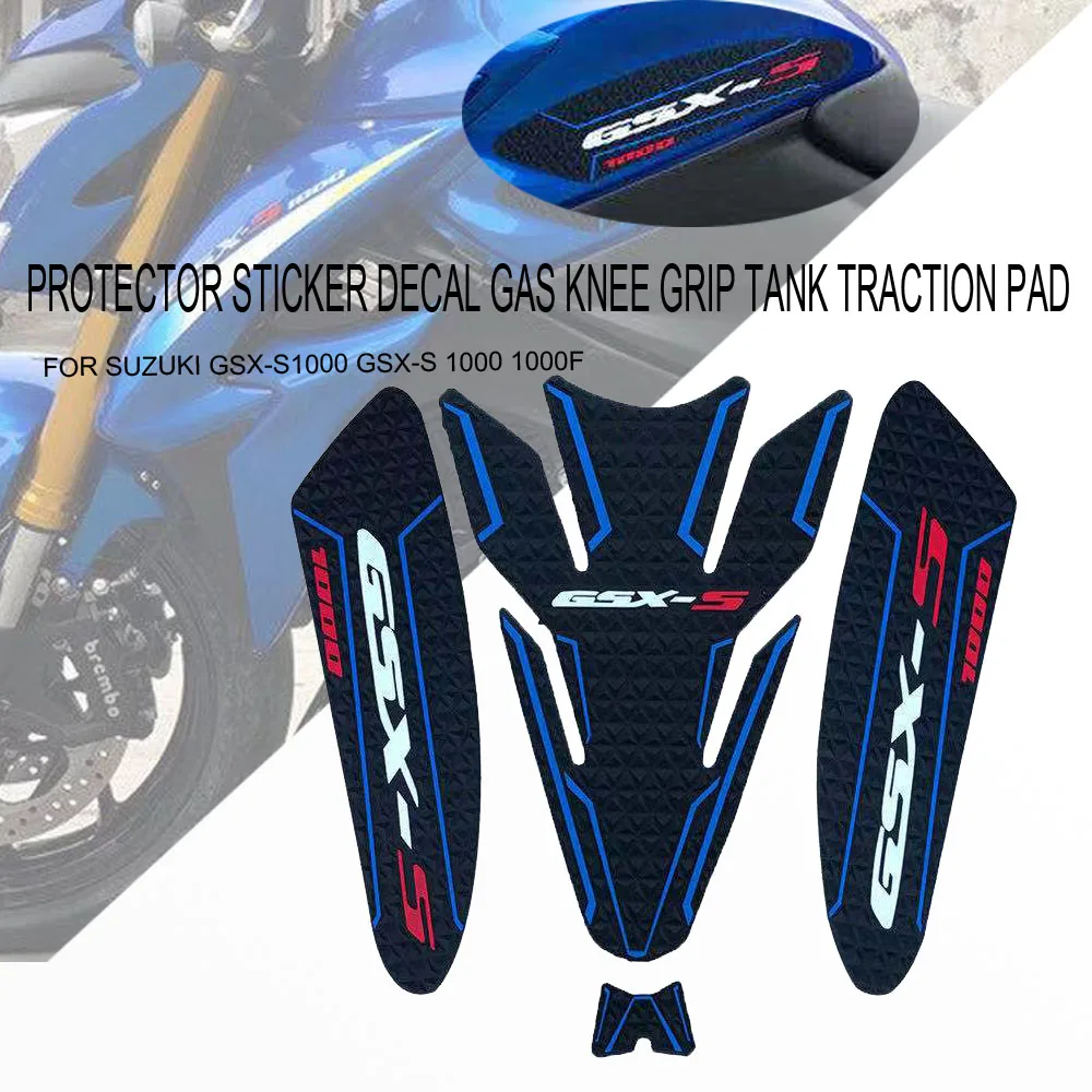 

Мотоцикл протектор Стикеры наклейка газа Колено Ручка Танк Тяговых Pad для Suzuki GSX-S1000 GSX-S 1000 1000F S1000, 15, 16, 17, 18, 19 лет