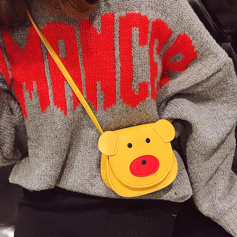 

Korean-style Children 2019 Spring And Summer New Style Cute Princess Shoulder Bag Girls Mini Bag Small Baby Pig Shoulder Bag