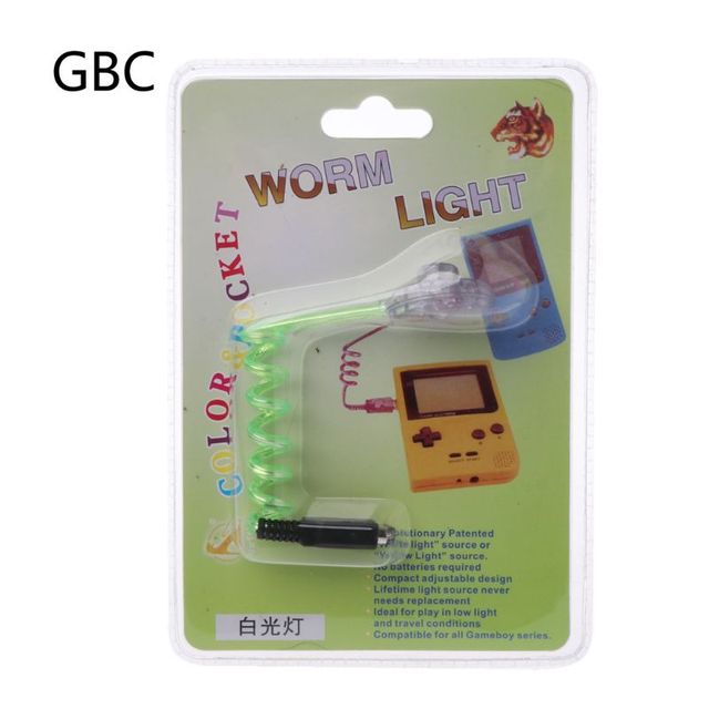 Quality New Flexible Worm Light Illumination LED Lamps for Nintend Gameboy GBA GBC GBP Console