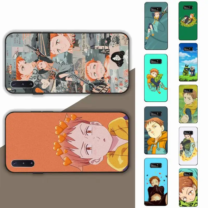 FHNBLJ Seven Deadly Sins King Phone Case for Samsung Note 5 7 8 9 10 20 pro plus lite ultra A21 12 72 | Мобильные телефоны и