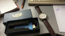 LIGE-Reloj ejecutivo de lujo para hombres, cronógrafo de cuarzo, con correa de cuero e indicador de fecha, estilo casual, a la moda, marca superior, con caja
