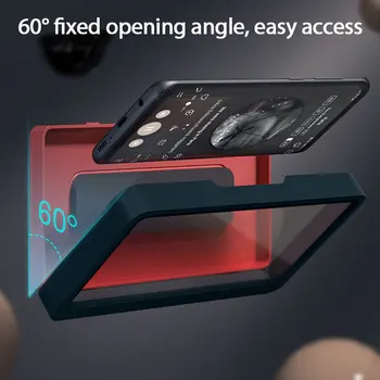 

2020 New Phone Box Waterproof Phone Case Wall Mounted Touch Screen Phone Holder Bathroom Toilet Chase drama Artifact Phone Box