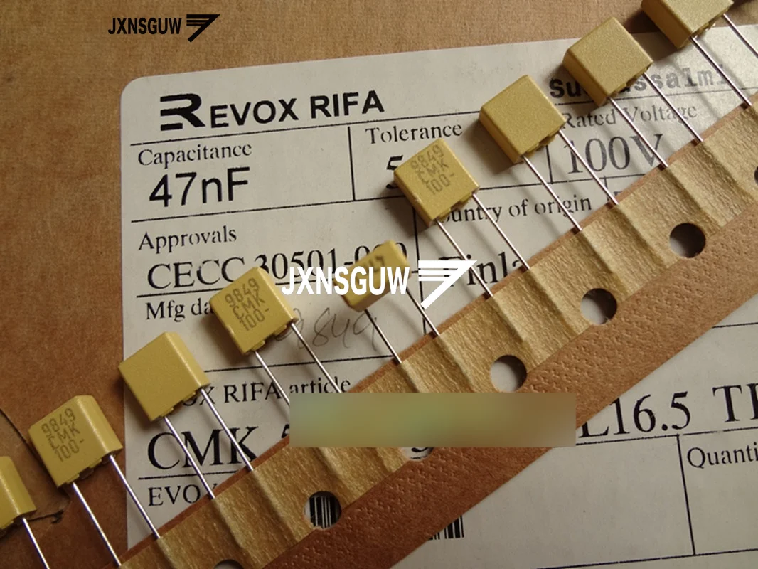 10 шт. новый оригинальный EVOX RIFA CMK5 0.047UF100V P5MM 473/100V пленочный конденсатор CMK 0 047 мкФ 100V
