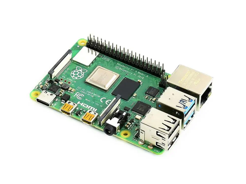 Оригинальный Raspberry Pi 4 Model B 2 Гб ОЗУ полностью обновленный более мощный процессор