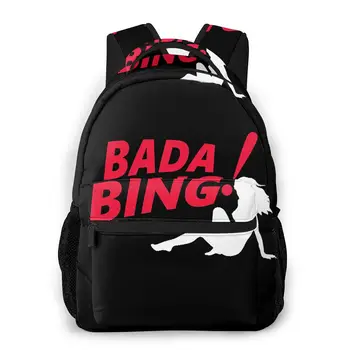 

Bada Bing - The Sopranos Print Large capacityDaily Casual New Fashion School The Sopranos Bag
