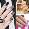 Nail Stamping Plates DIY Flower Lines Animal Designs Nail Art Template For DIY Nail Decor round Stamper Plat nail tool Stamp 2