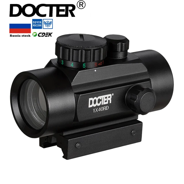 US $13.99 Hunting Holographic 1x40 Red Green Dot Sight Airsoft Dot Sight Scope 11mm 20mm Rail Mount Collimato