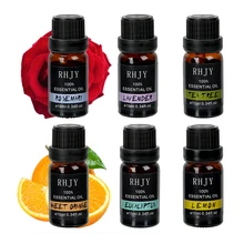 Водорастворимый 6 ароматов для увлажнителя автомобиля Стайлинг 10 мл автомобильный парфюм натуральное растительное Эфирное масло для ароматерапии освежитель воздуха