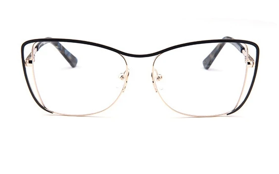 47316 Сплав Полые оправы для очков ультралегкие мужские женские оптические модные компьютерные очки