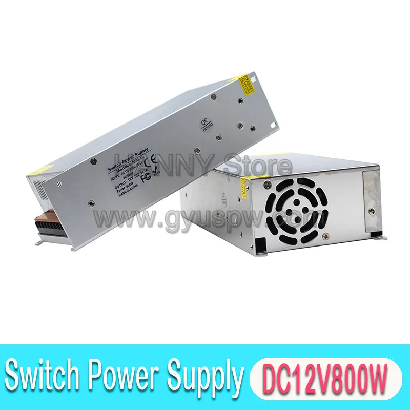 Светильник ing трансформаторы DC12V DC18V DC4V DC30V DC36V DC42V DC48V DC60V 800W Питание для Светодиодный светильник CCTV фрезерный станок с чпу шаговый двигатель